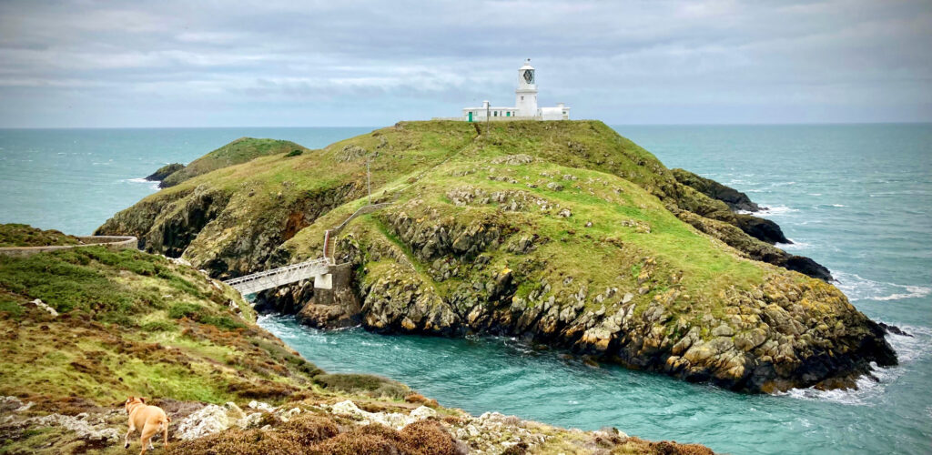 Strumble Head Lighthouse on the Coastal Way