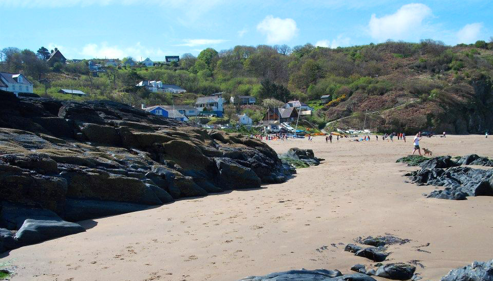 Tresaith Beach on the Coastal Way