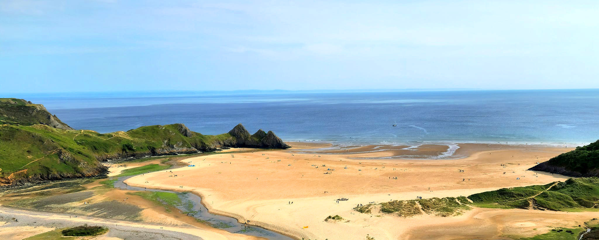 Three Cliffs Bay